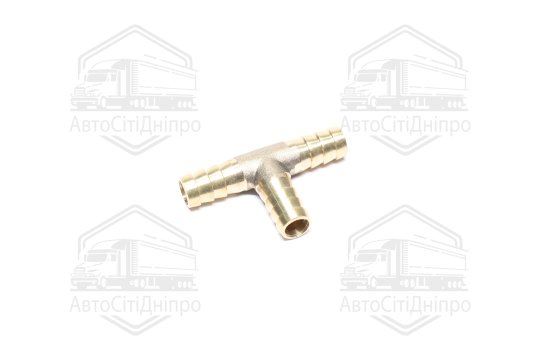 З'єднувач пневматичний d10-10-10 ялинка Т-подібний латунь (AIRKRAFT)