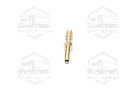 З'єднувач пневматичний d6-8 ялинка прямий двосторонній латунь (AIRKRAFT)