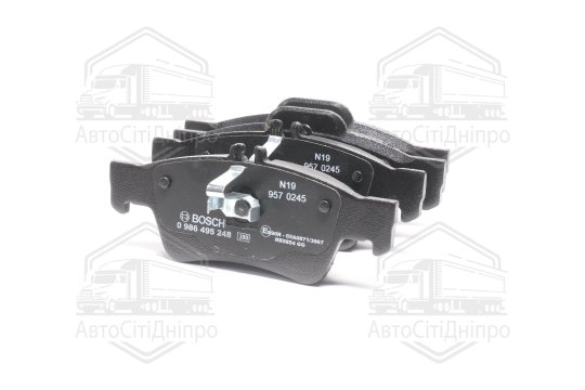 Колодка гальм. диск. MB C-CLASS (W203, S203), CLS (C219), E-CLASS задн. (вир-во Bosch)