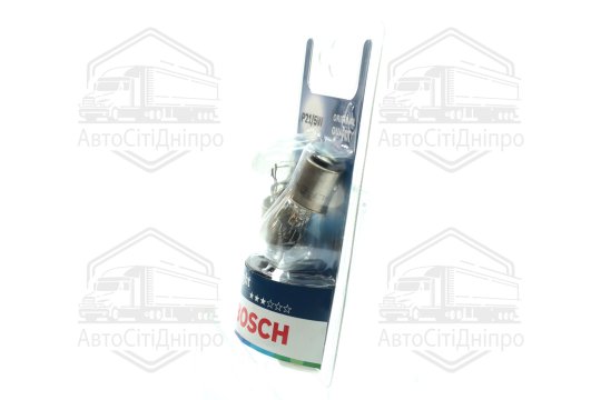 Лампа розжарювання P21/5W 12V 21/5W PURE LIGHT (blister 2 шт) (вир-во Bosch)