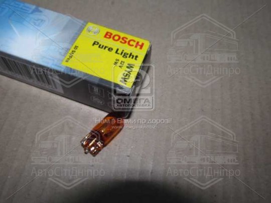 Лампа розжарювання W5W 12V 5W W2,1X9,5d (вир-во Bosch)
