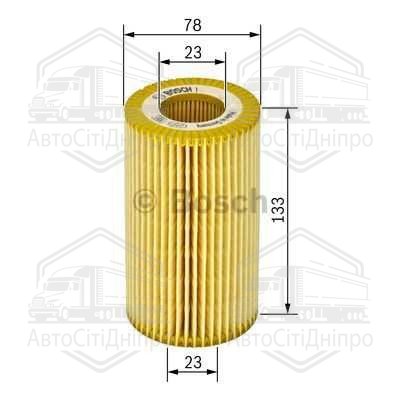 Фільтр масляний двигуна (вир-во Bosch)