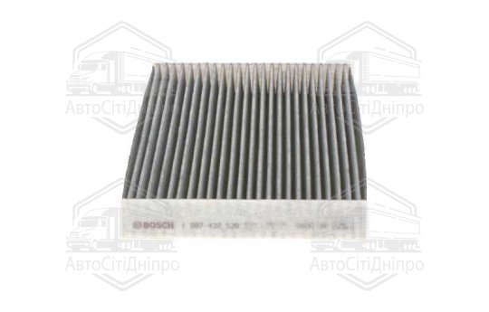 Фільтр салону вугільний RENAULT SCENIC III 09-, TRAFIC III 14- (вир-во BOSCH)