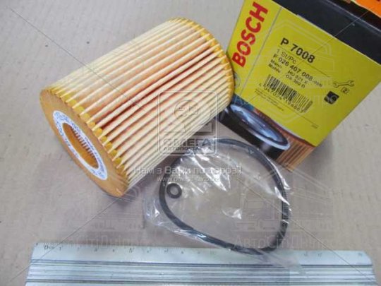 Фільтр масляний двигуна CHRYSLER; JEEP; MВ (вир-во Bosch)