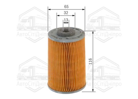 Фільтр масляний AUDI A6, Q5 3.0-5.0 TDI 19- (вир-во BOSCH)