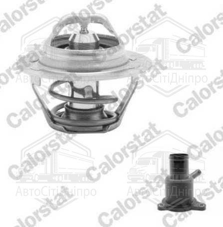 Термостат та фланець NISSAN; OPEL; RENAULT (вир-во Vernet)