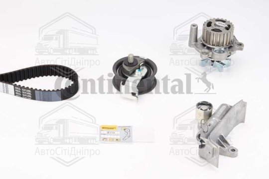 Водяний насос + комплект ременя ГРМ SKODA OCTAVIA I (1U2) 1.8 09/96-09/04 (Вир-во Contitech)