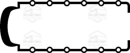 Прокладка масляного піддону двигуна FORD 1.8TD RFD/RFK/RFN/RVA (аluminium) (вир-во Corteco)