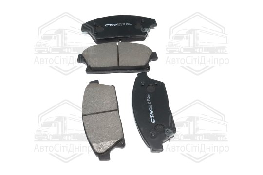 Колодки гальм Chevrolet Cruze OLD CKKD-26 (вир-во CTR)