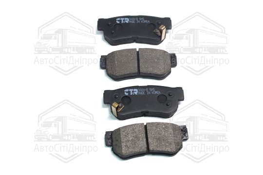 Колодки гальм Hyundai Elantra, Santa Fe, Tucson, KIA Magentis задн. OLD CKKH-8 (вир-во CTR)