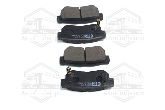 Колодки гальм Hyundai Elantra, Santa Fe, Tucson, KIA Magentis задн. OLD CKKH-8 (вир-во CTR)