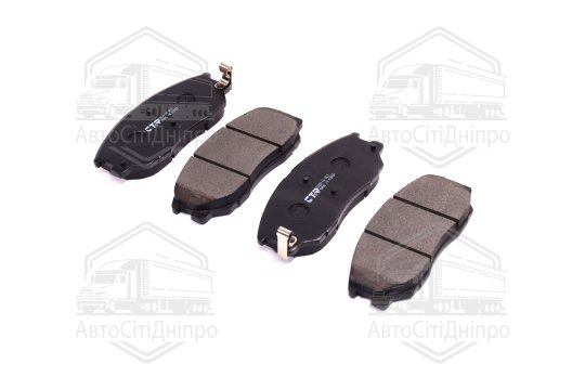 Колодки гальм KIA Opirus,SsangYong Rodius,Hyundai Equus OLD CKKH-16 (вир-во CTR)