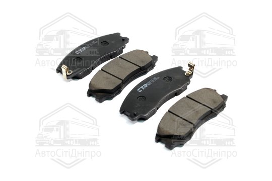 Колодки гальм Hyundai Terracan 2.5, 2.9, 3.5 01- передн. OLD CKKH-22 (вир-во CTR)