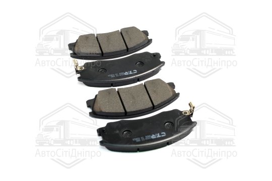 Колодки гальм Hyundai Terracan 2.5, 2.9, 3.5 01- передн. OLD CKKH-22 (вир-во CTR)