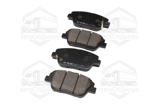 Колодки гальм Hyundai YF Sonata 2.0 CRDI 11 - передн. OLD CKKK-46 (вир-во CTR)