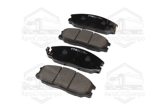 Колодки гальм SsangYong Actyon, Rexton, Hyundai Santa Fe (SM) передн. OLD CKKS-7 (вир-во CTR)