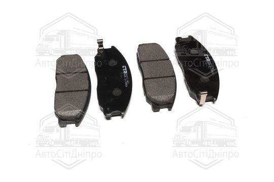 Колодки гальм SsangYong Actyon, Rexton, Hyundai Santa Fe (SM) передн. OLD CKKS-7 (вир-во CTR)