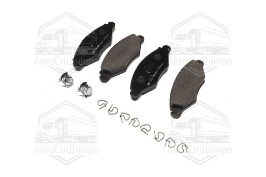 Колодки гальм Peugeot 206 передн. OLD CKPU-1 (вир-во CTR)