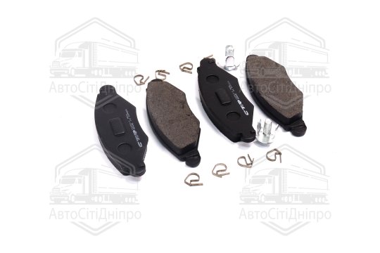 Колодки гальм Peugeot 206 передн. OLD CKPU-1 (вир-во CTR)