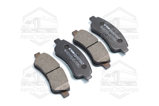 Колодки гальм CITROEN C3, C4, DS3 Peugeot 206, 207 передн. OLD CKPU-6 (вир-во CTR)
