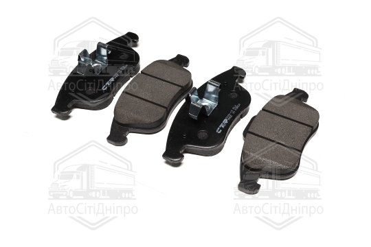 Колодки гальм Renault Laguna 07-15 Latitude 10- Samsung SM7 12- передн OLD CKSS-13 (вир-во CTR)