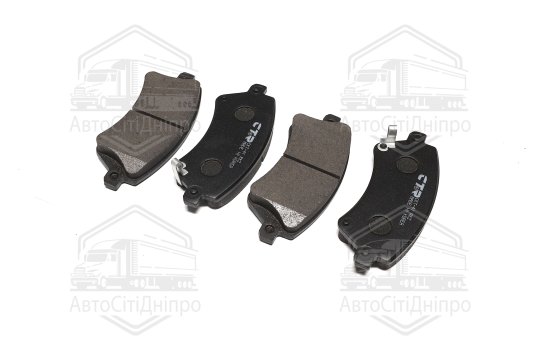 Колодки гальм Toyota Corolla (E11), Corolla (E12U, E12J) передн. OLD CKT-41 (вир-во CTR)