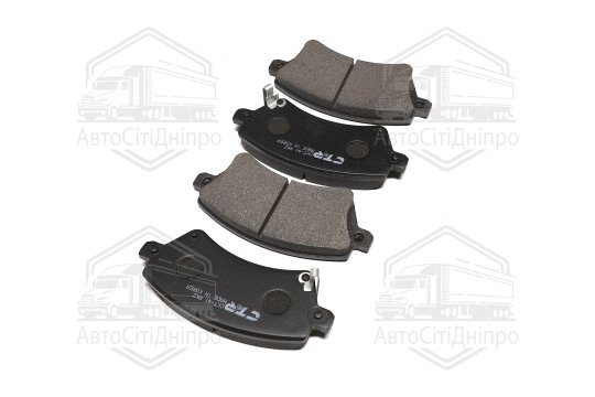 Колодки гальм Toyota Corolla (E11), Corolla (E12U, E12J) передн. OLD CKT-41 (вир-во CTR)