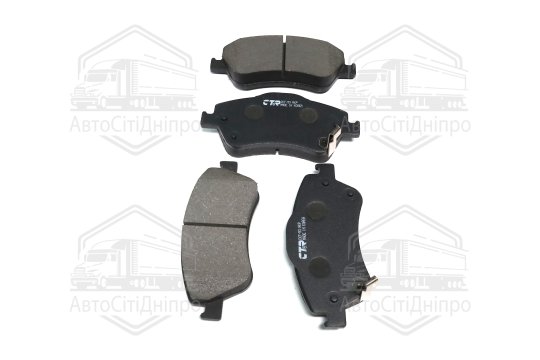 Колодки гальм Toyota Auris передн. OLD CKT-53 (вир-во CTR)