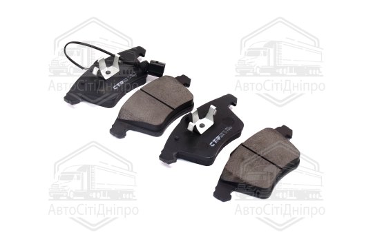 Колодки гальм VW T5 (7HB, 7HJ, 7HM) передн. OLD CKVW-31 (вир-во CTR)