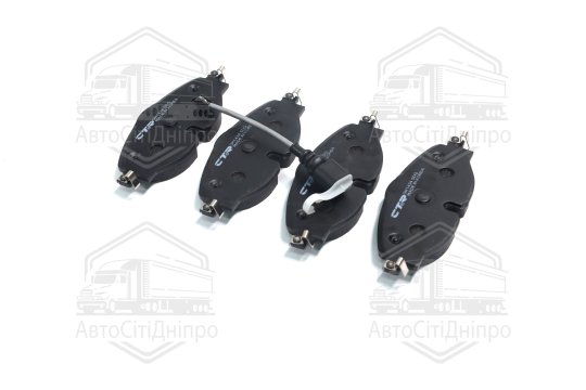 Колодки гальм Audi Seat Skoda VW 12- передн. OLD CKVW-94 (вир-во CTR)