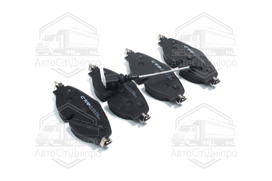 Колодки гальм Audi Seat Skoda VW 12- передн. OLD CKVW-94 (вир-во CTR)