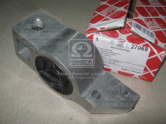 Сайлентблок важеля передня вісь L Audi A3 03-12 VW Seat Skoda (вир-во CTR)