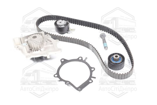 Комплект ГРМ пас+ролик+помпа