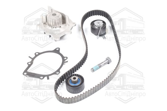 Комплект ГРМ пас+ролик+помпа