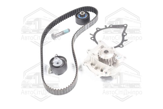 Комплект ГРМ пас+ролик+помпа