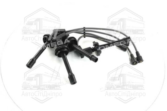 Проводи запалювання ЗМЗ 405,406,409 силікон з након. компл. (DECARO)