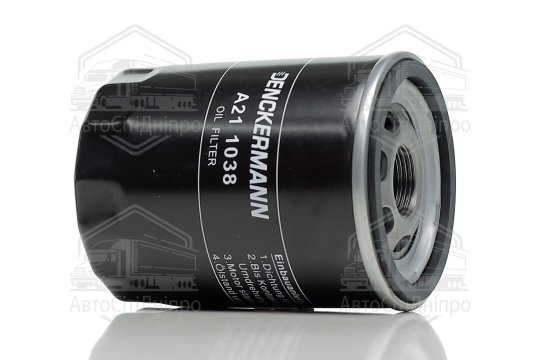 Фільтр масляний FORD TRANSIT 2014 2.0 TDCi EcoBLUE 16- (вир-во DENCKERMANN)