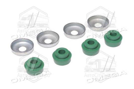 Р/к клапанної кришки ГАЗ 53,3307,66, ПАЗ (втулки ФТОРКАУЧУК та шайби) (DETALKA)