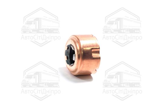 Сальник насоса водяного ВАЗ, ГАЗ, МАЗ, КАМАЗ, УАЗ (17х37х21, мідний корпус+графіт) (DETALKA)