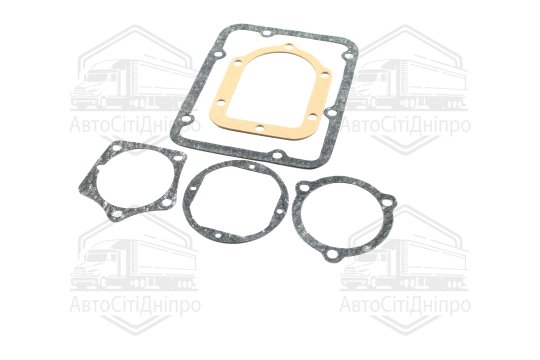 Р/к КПП ГАЗ 3307,53,66,ПАЗ (4 паронітові+1 картон, комплект прокладок) (DETALKA)