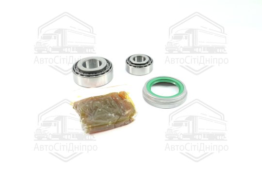 Р/к маточини ГАЗ 3307,53 колеса переднього (підшипники DETALKA, сальник, мастило) (DETALKA)