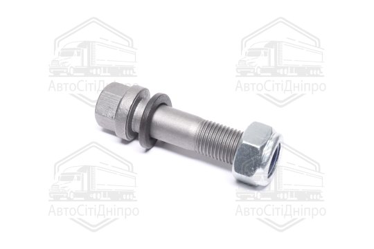 Болт валу карданного МАЗ, КАМАЗ ЄВРО ТЕФЛОН з гайкою самоконтр та гровером (М14х1,5х55) (DETALKA)