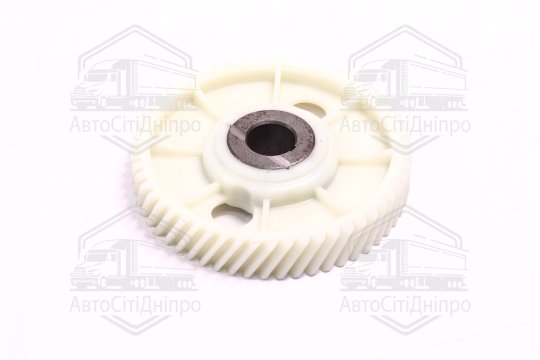 Шестерня вала розподільного ГАЗЕЛЬ,ВОЛГА (пластикова, біла) (DETALKA)