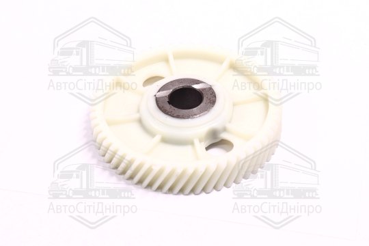 Шестерня вала розподільного ГАЗЕЛЬ,ВОЛГА (пластикова, біла) (DETALKA)