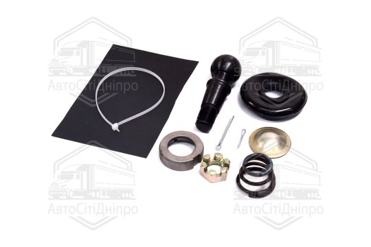 Р/к тяги рульової ЗІЛ 5301,4331,ПАЗ (повний, палець з різьбленням) (DETALKA)