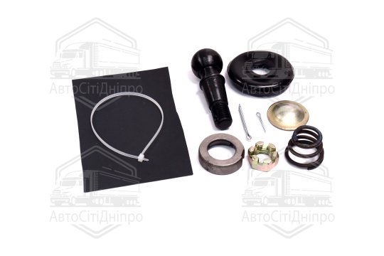 Р/к тяги рульової ЗІЛ 5301,4331,ПАЗ (повний, палець з різьбленням) (DETALKA)