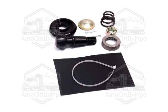 Р/к тяги рульової ЗІЛ 5301,4331,ПАЗ (повний, палець з різьбленням) (DETALKA)