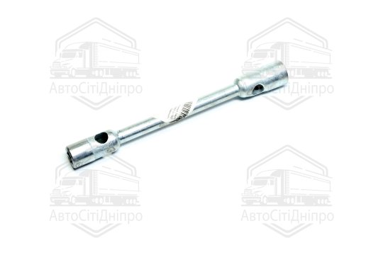 Ключ балонний 24х27 ГАЗЕЛЬ, КАМАЗ (L=350 мм, гальванований) (DETALKA)