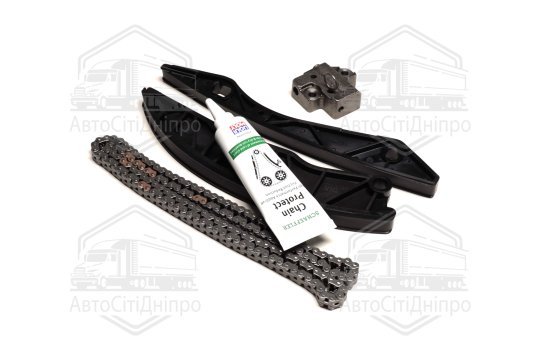 Комплект ланцюга ГРМ з шестернями HYUNDAI 1,4/1,6 G4FA/G4FC (вир-во DOLZ)