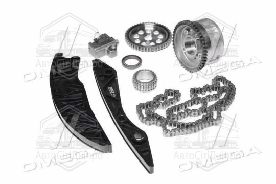 Комплект ланцюга ГРМ з ваносною шестернею HYUNDAI 1,4/1,6 G4FA/G4FC (вир-во DOLZ)